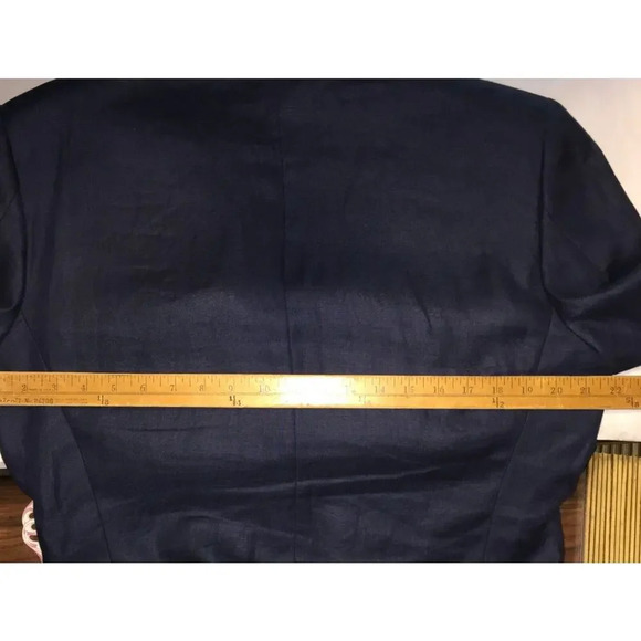 Macy's men's 100% linen sport jacket blazer 40R - Picture 8 of 10